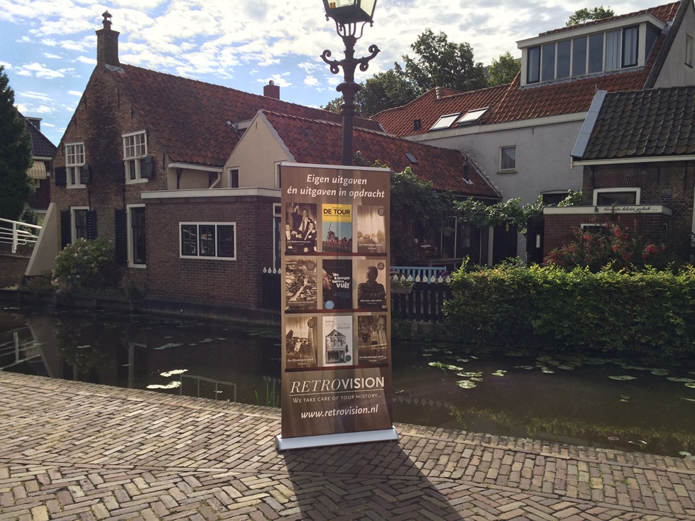 Banner op straat