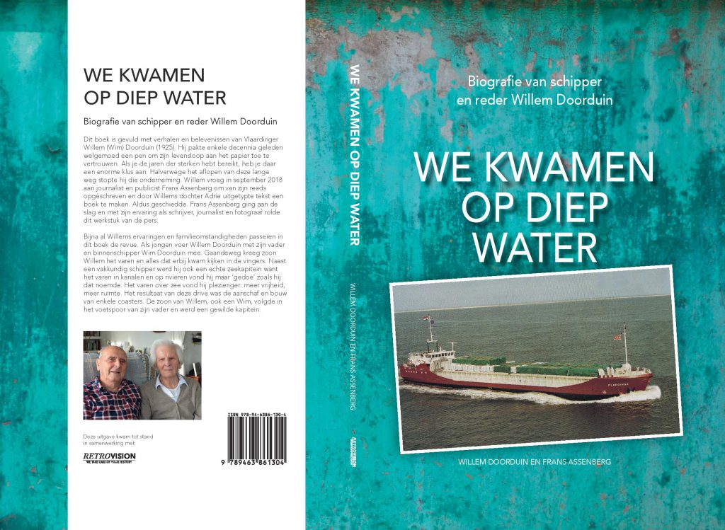 boekcover we kwamen op diep water